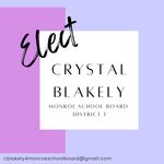 Crystal Blakely - @cblakely4monroeschoolboard - Instagram