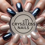 The Crystal Gloss  nails by Alpa Rana - @nailsby_surat_the_crystal_glos - Instagram