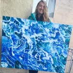 Daisy Ralston • river • lake • garden art - @daisyralstonart - Instagram