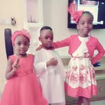 Darlene, Daniel, Daniella and providence - @okwudibakids - Instagram