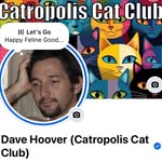 Dave Hoover - @catropolis_cats_meow_club - Instagram