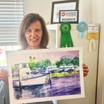 Debbie Lewis - @debbielewiswatercolors - Instagram
