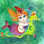 Deborah Muller - @chubbymermaidart - Instagram
