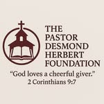 The Pastor Desmond Herbert Foundation - @pastordesmondherbertfoundation - Instagram
