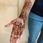 dhruvi_gorasiya07 - @mehendiart_by_dhruvi12 - Instagram