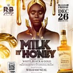 🇧🇿 DJ Clarks • December 26 Milk & Honey 🥛 🍯 - @dj.clarks - Instagram