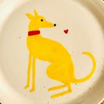Dolly the Whippet - @dollylongdog - Instagram