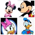 MICKEY+MINNIE+DONALD+DAISEY=💙💜 - @movies_disney__ - Instagram