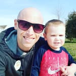 Drew Townsend and Drew Jr - @dadandson_healthylife - Instagram