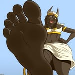 Nubian Goddess - @ebony_footed - Instagram