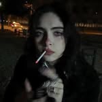 Ebony Luna Black - @edgy_girl_smokes - Instagram