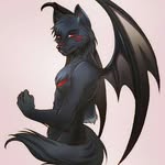 REBEL!!!! - @furry._.wolf._.ebony - Instagram