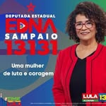 Edna Sampaio Deputada Estadual 🌟13131🌟 - @comiteednalulacaceres - Instagram