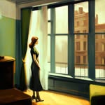 Edward Hopper AI - @edwardhopperai - Instagram