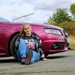 Eileen | Schrauberin | Audi S4 Berry🩷 - @schraubergirl.v6_ems - Instagram