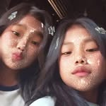 lunkim and neinei - @eli._.grace._.blue_and_purple - Instagram