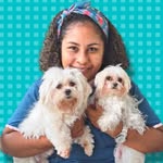 Elizabeth Xavier / Veterinária em domicílio - @vetnaminhacasa - Instagram