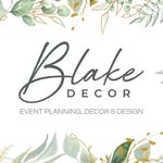 Blake Decor & Event Planning - @ericablakedecor - Instagram