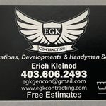 E.G.K. General Contracting - @erichkleinod - Instagram
