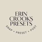 Erin Crooks Presets - @erincrookspresets - Instagram