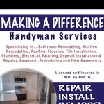 Ernest Bolden Jr - @makingadifferencehandyman - Instagram