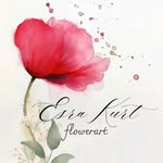handmade flowers by Esra Kurt flower art - @esrakurt.flowerart - Instagram