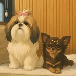 Chanel e Zaya - @euchaneldog - Instagram
