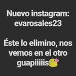 NO SE USA, NUEVO: evarosales23 - @evarosales98 - Instagram