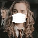 A Hermione Protejida do corona - @evie._.potter - Instagram