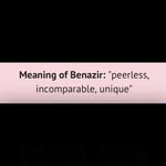 Benazir Farahullah - @farahullahbenazir - Instagram