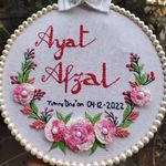 Fatima's Embroidery - @_hooper_fatima_ - Instagram