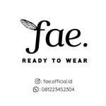 FAE. | SELF MANUFACTURE | READY STOCK - @fae.official.id - Instagram
