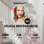 Felicia Brooks-Moss - @fefemoss17 - Instagram