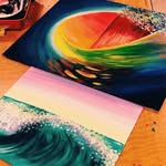 Fiona’s art! 🌈🍄🌊 - @fionachavezart - Instagram