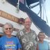 Marcia, Cindy and Gary playing with a full teak deck - Facebook