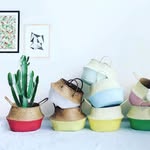 Decor hub/woven baskets - @gemroyalecrafts - Instagram