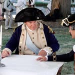 Sam Davis as General Washington - @sam_davis_gw_interpreter - Instagram