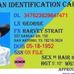 George strait Identification card  industry - Facebook