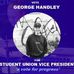 George Handley - Student Union Vice President - Facebook