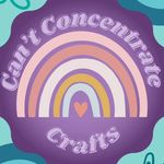 Gina Rose Epperson - @cantconcentratecrafts - Instagram