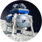 Lego model 1/110: New Glenn rocket, Launch tower &amp; Blue Moon lander - Facebook