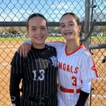 Hailey 2013 slapper CF- Peyton 2015 Pitcher 1B - @softball_z_sisters - Instagram