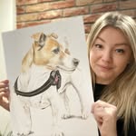 Hannah Stiles Pet Portraits - @hannahs_pet_portraits - Instagram