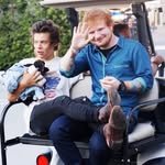 Harry + Ed - @harry.styles.self.titled.album - Instagram