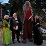 Harry Potter Halloween Yard Display in Oakridge, Calgary - @hphalloweenyyc - Instagram