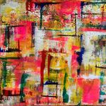 Hazel Meadows - Abstract Art - @amateurabstracts - Instagram