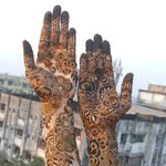 mehendi_heena_artist - @hebashaikh07_ - Instagram