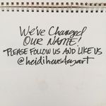 Heidi Hensley Art - @artfulreminders - Instagram