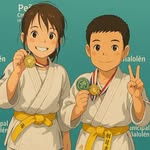 hermanos Wang Xue - @helen_stephen_judo - Instagram