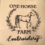 Hope Coble - @one_horse_farm_embroidery_ - Instagram